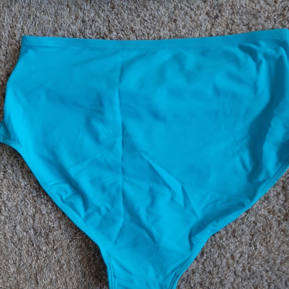 ROTITA Cross Front Colorful Print High Waisted Bikini -   Size: S - Picture 8 of 14